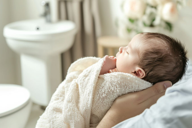 «Будто по-большому хочется»: родившая на унитазе девушка хочет вернуть дочь