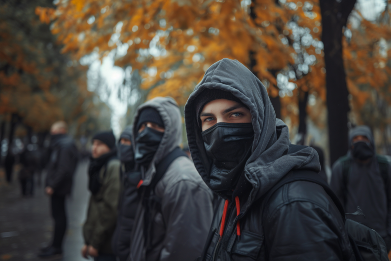 Раздели и изрезали спину: неонацисты снимают нападения на мигрантов