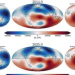 Загадочная «вмятина» в магнитном поле Земли увеличилась в размерах