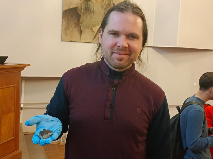 Его назвали Окуловка: метеорит, упавший в конце октября, представили в Москве