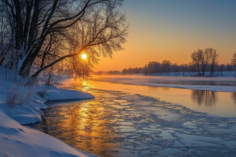 «Не надо насилия, я сама»: девушка уплыла от маньяка по ледяной реке