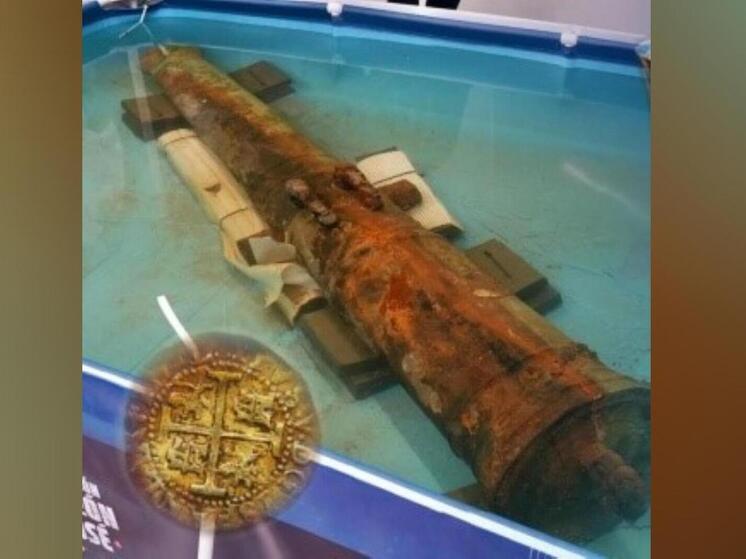 Показаны первые находки с легендарного галеона с 20 миллиардами долларов на борту