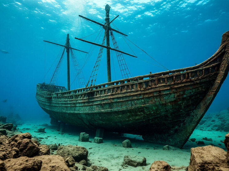 У берегов Египта к восторгу археологов найдено роскошное древнее судно для удовольствий