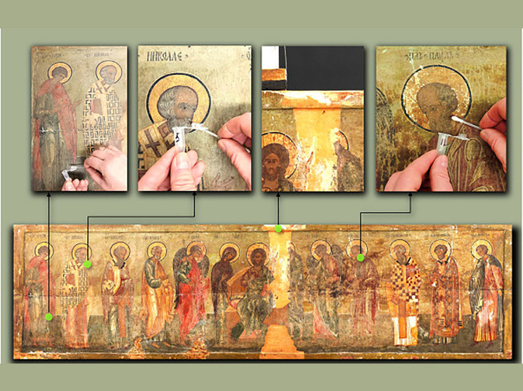 Разрушающий гриб обнаружили на древней иконе из Третьяковской галереи ученые ФИЦ Биотехнологии РАН