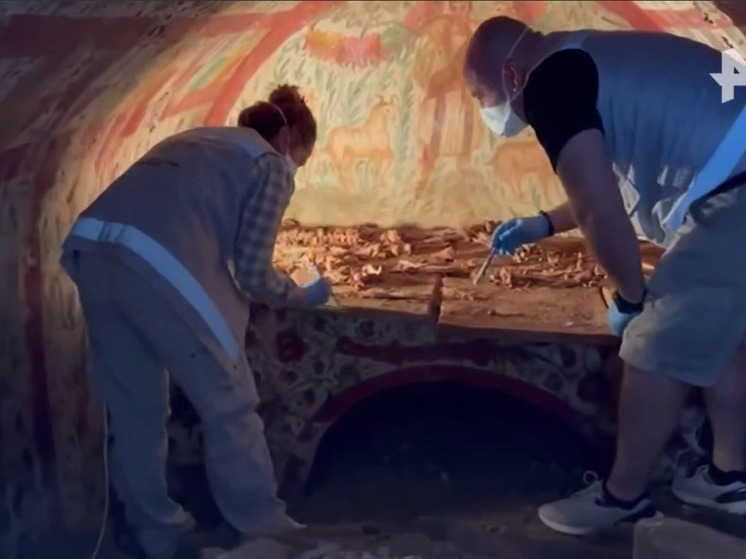 В Турции открыли для посетителей гробницу с иконами времен раннего христианства